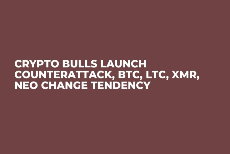 Crypto Bulls Launch Counterattack, BTC, LTC, XMR, NEO Change Tendency