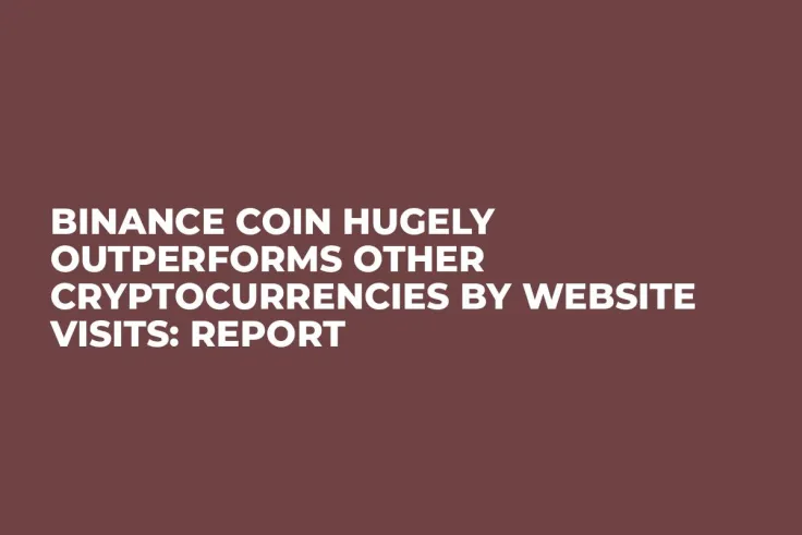 Binance Coin Hugely Outperforms Other Cryptocurrencies by Website Visits: Report 
