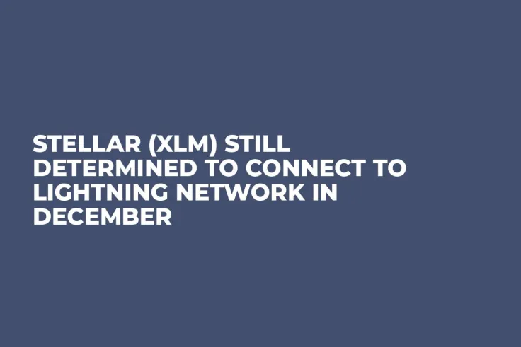 Stellar (XLM) Still Determined to Connect to Lightning Network in December