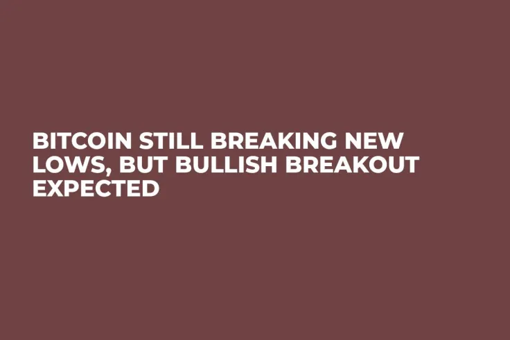 Bitcoin Still Breaking New Lows, But Bullish Breakout Expected