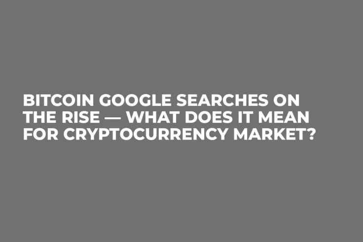 Bitcoin Google Searches on the Rise — What Does it Mean for Cryptocurrency Market?