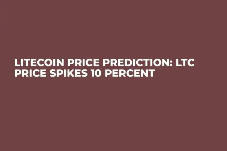 Litecoin Price Prediction: LTC Price Spikes 10 Percent