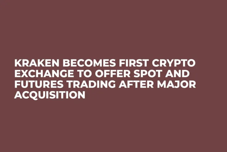 Kraken Becomes First Crypto Exchange to Offer Spot and Futures Trading After Major Acquisition
