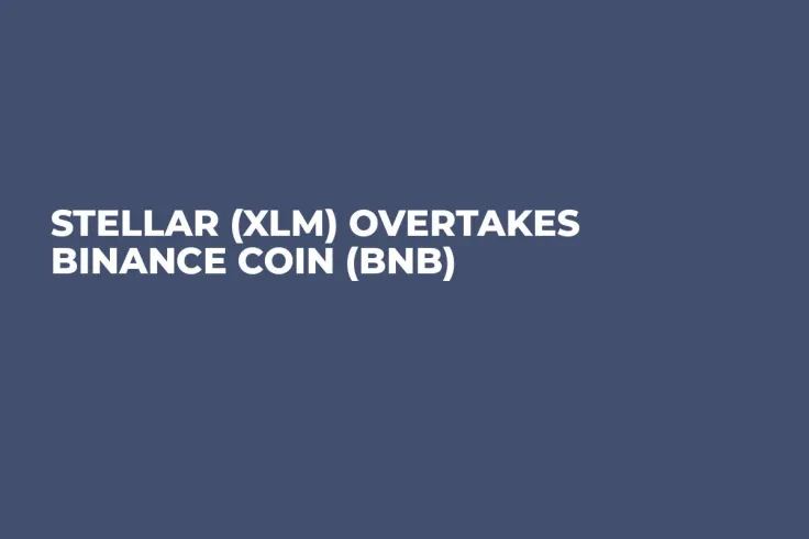 Stellar (XLM) Overtakes Binance Coin (BNB)