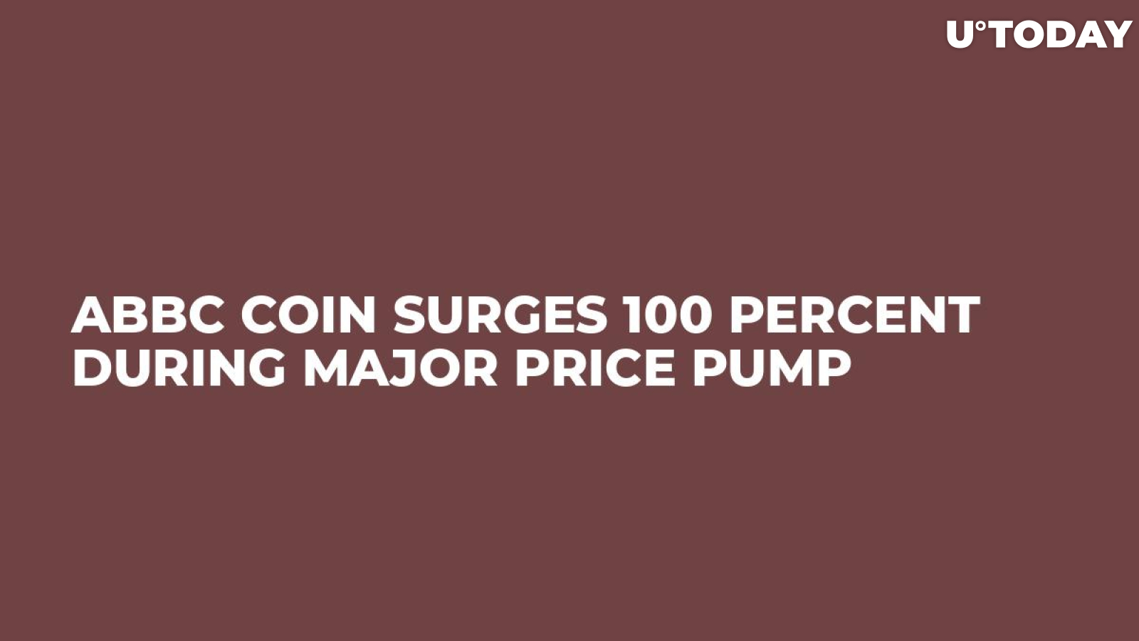 ABBC Coin Surges 100 Percent During Major Price Pump 