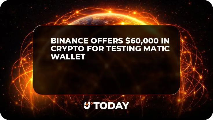 Binance Offers $60,000 in Crypto for Testing Matic Wallet