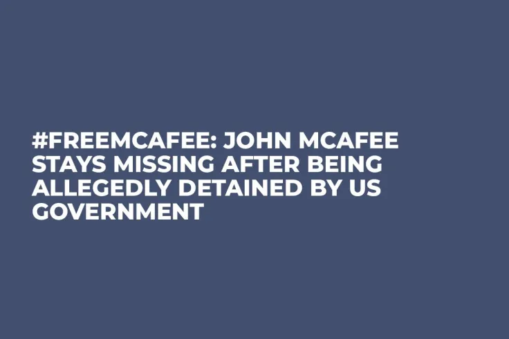 #FreeMcAfee: John McAfee Stays Missing After Being Allegedly Detained by US Government