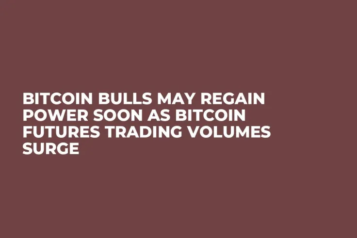 Bitcoin Bulls May Regain Power Soon as Bitcoin Futures Trading Volumes Surge
