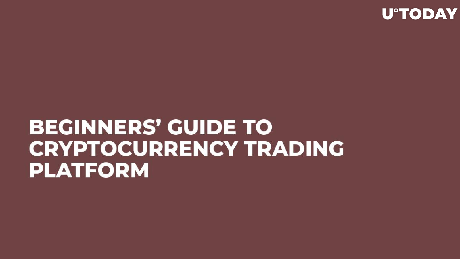 Cryptocurrency trading platform for beginners bitcoin stock reddit