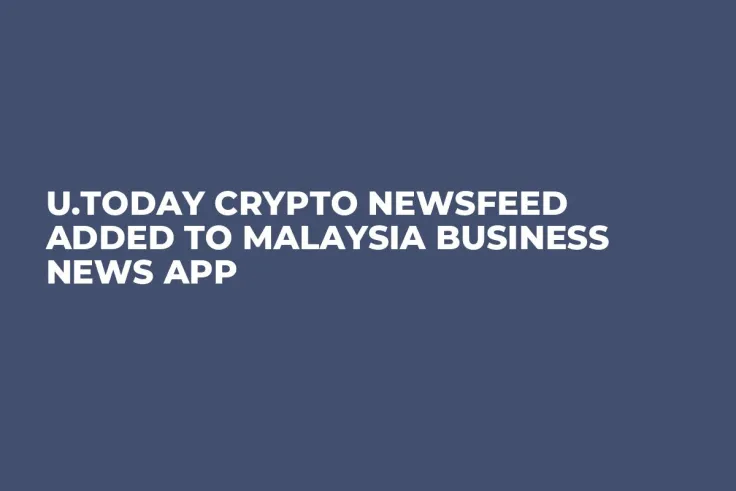 U.Today Crypto Newsfeed Added to Malaysia Business News App