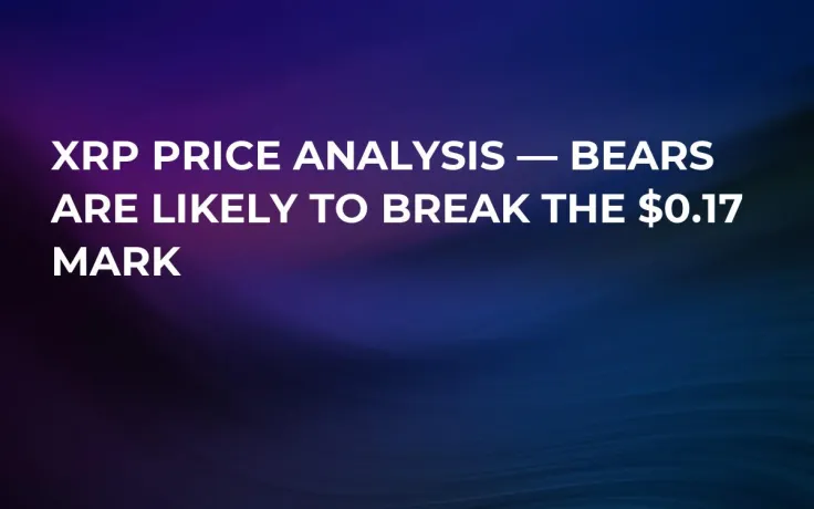 XRP Price Analysis — Bears Likely to Break the $0.17 Mark