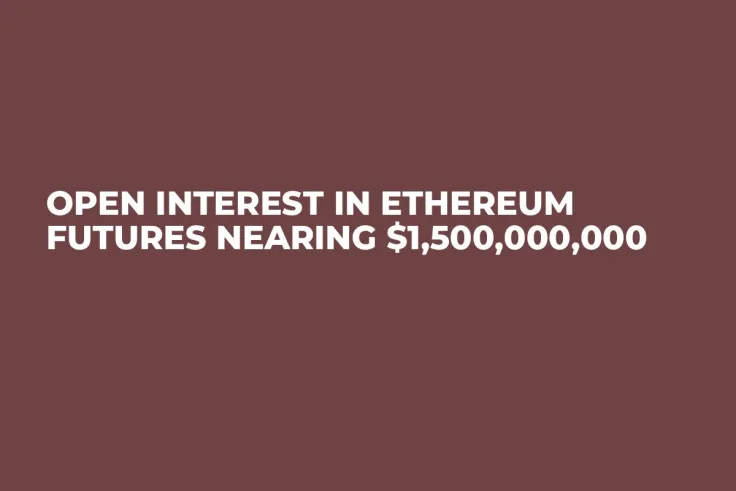 Open Interest in Ethereum Futures Nearing $1,500,000,000