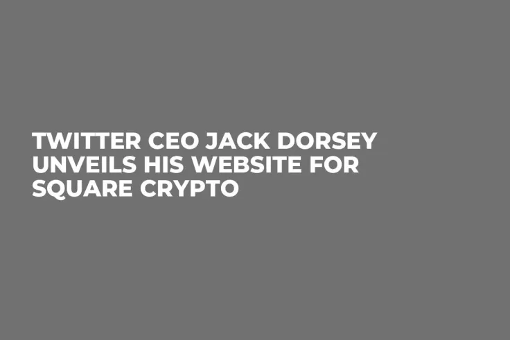 Twitter CEO Jack Dorsey Unveils His Website for Square Crypto