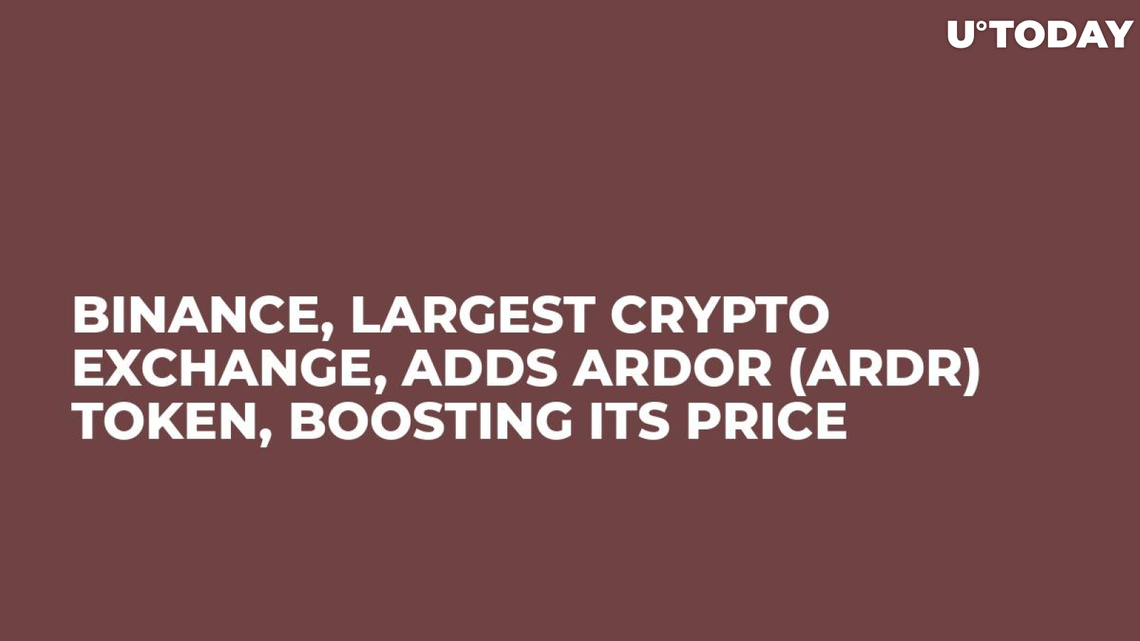 ardr crypto price