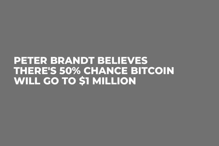 Peter Brandt Believes There's 50% Chance Bitcoin Will Go to $1 Million