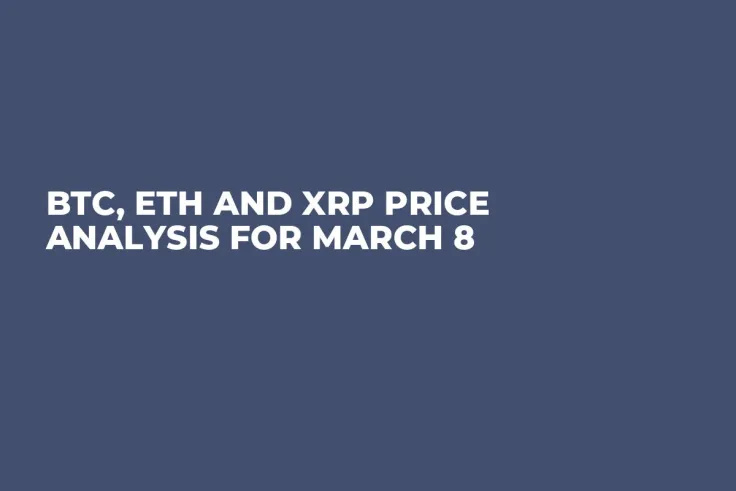 BTC, ETH and XRP Price Analysis for March 8