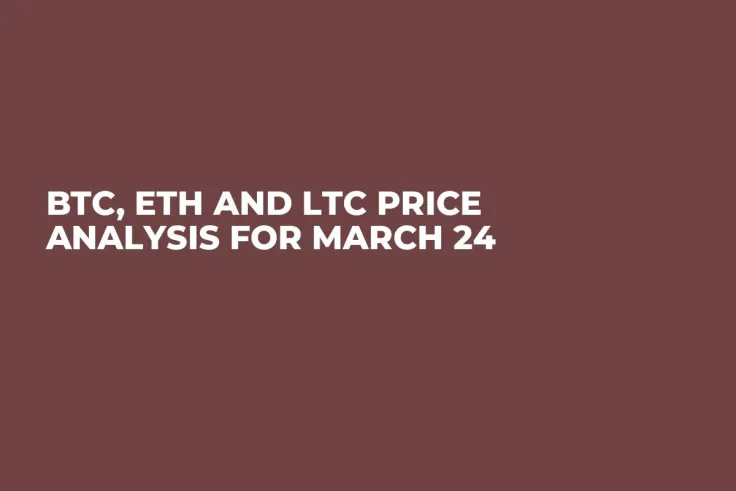 BTC, ETH and LTC Price Analysis for March 24