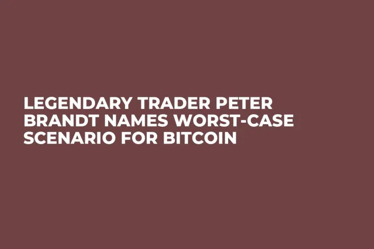 Legendary Trader Peter Brandt Names Worst-Case Scenario for Bitcoin