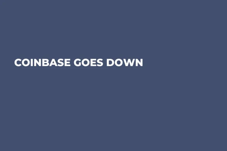 Coinbase Goes Down 