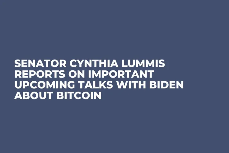 Senator Cynthia Lummis Reports on Important Upcoming Talks With Biden About Bitcoin