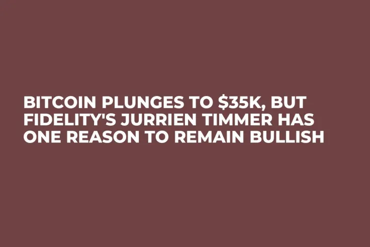 Bitcoin Plunges to $35K, but Fidelity's Jurrien Timmer Has One Reason to Remain Bullish  