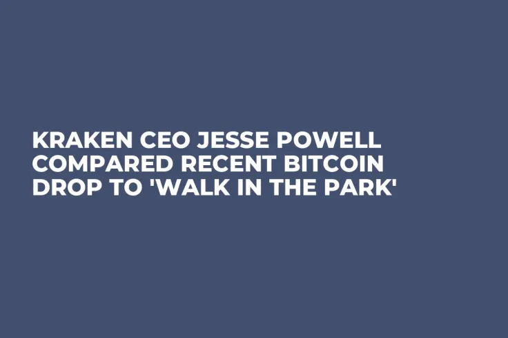 Kraken CEO Jesse Powell Compared Recent Bitcoin Drop to 'Walk in the Park'