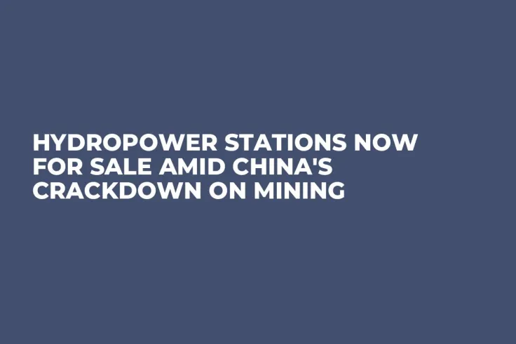 Hydropower Stations Now for Sale Amid China's Crackdown on Mining