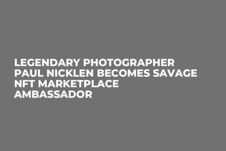 Legendary Photographer Paul Nicklen Becomes Savage NFT Marketplace Ambassador