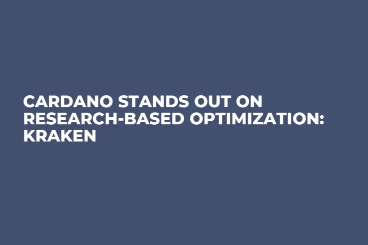 Cardano Stands Out on Research-Based Optimization: Kraken