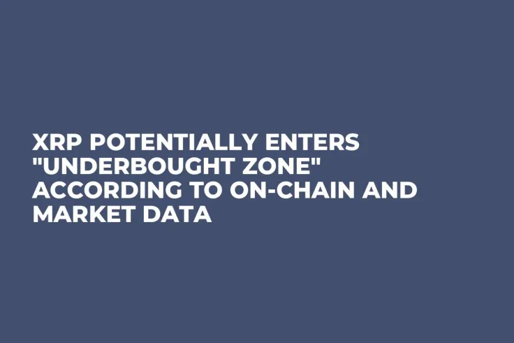 XRP Potentially Enters "Underbought Zone" According to On-Chain and Market Data