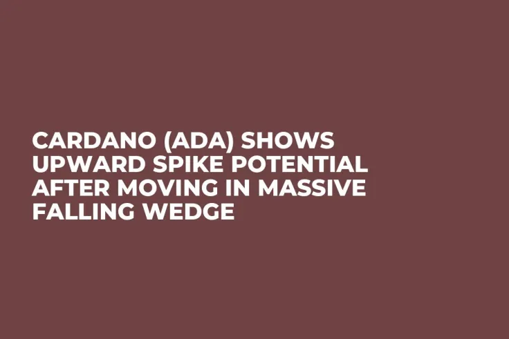Cardano (ADA) Shows Upward Spike Potential After Moving in Massive Falling Wedge