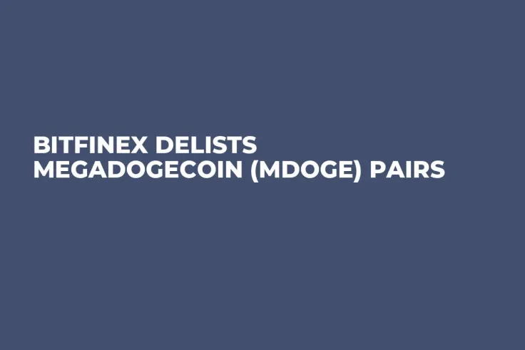 Bitfinex Delists MegaDogecoin (MDOGE) Pairs