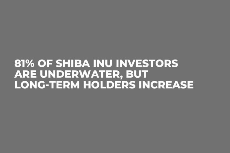 81% of Shiba Inu Investors Are Underwater, But Long-Term Holders Increase