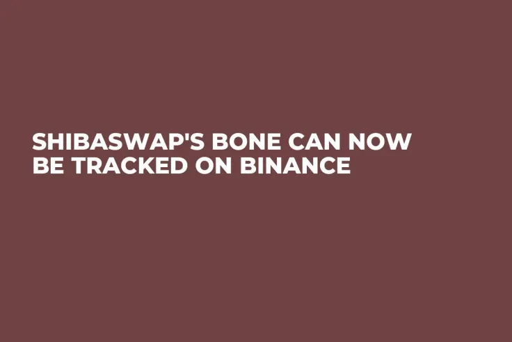 Shibaswap's BONE Can Now Be Tracked on Binance