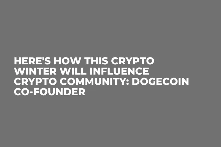 Here's How This Crypto Winter Will Influence Crypto Community: Dogecoin Co-Founder