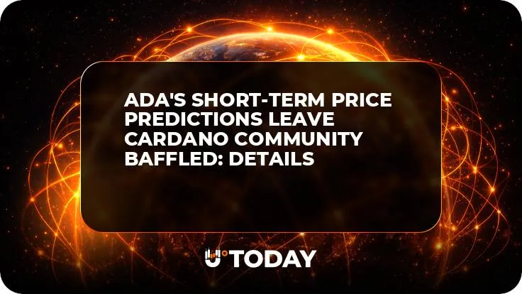 ADA's Short-Term Price Predictions Leave Cardano Community Baffled: Details