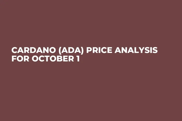 Cardano (ADA) Price Analysis for October 1