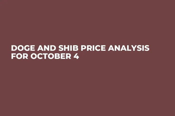 DOGE and SHIB Price Analysis for October 4
