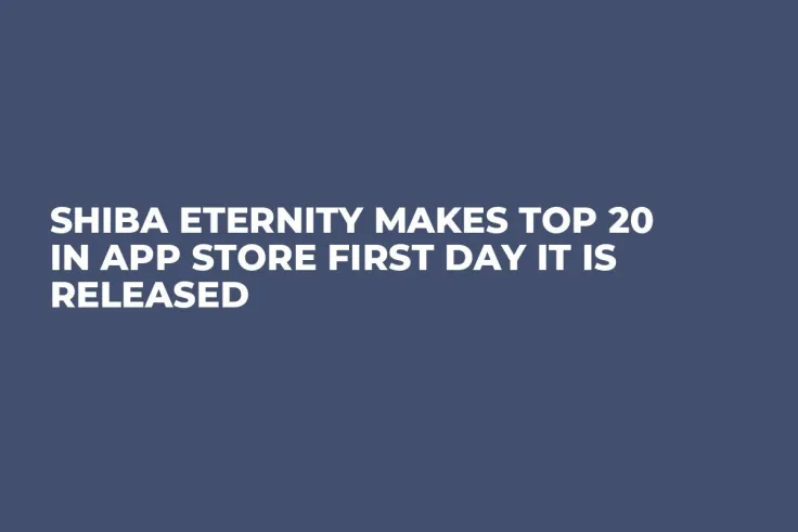 Shiba Eternity Makes Top 20 in App Store First Day It Is Released