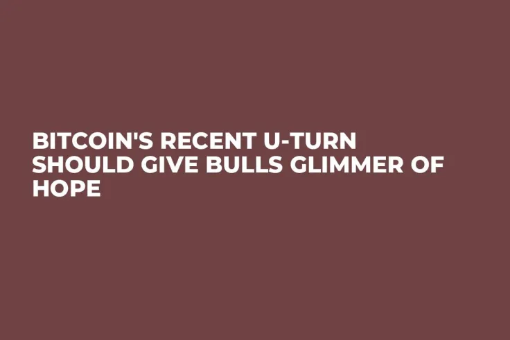 Bitcoin's Recent U-Turn Should Give Bulls Glimmer of Hope