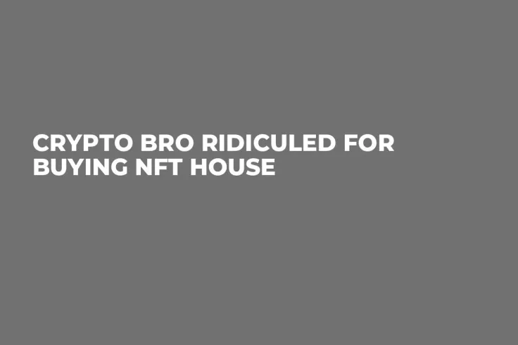 Crypto Bro Ridiculed for Buying NFT House