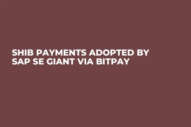 SHIB Payments Adopted by SAP SE Giant Via BitPay