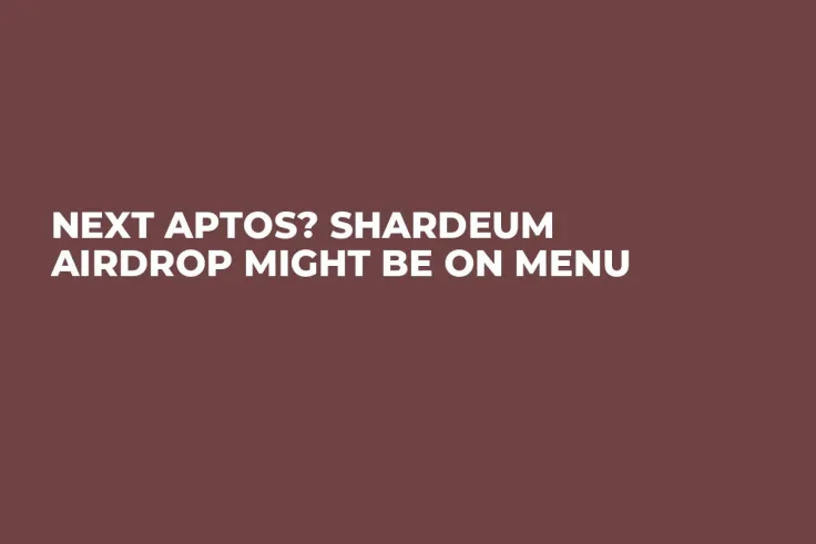 Next Aptos? Shardeum Airdrop Might Be on Menu