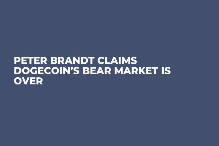 Peter Brandt Claims Dogecoin’s Bear Market Is Over
