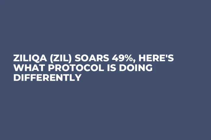 Ziliqa (ZIL) Soars 49%, Here's What Protocol Is Doing Differently