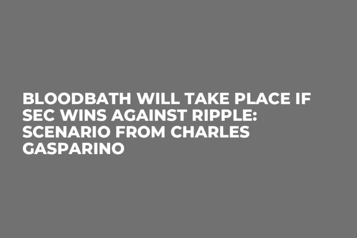 Bloodbath Will Take Place If SEC Wins Against Ripple: Scenario from Charles Gasparino