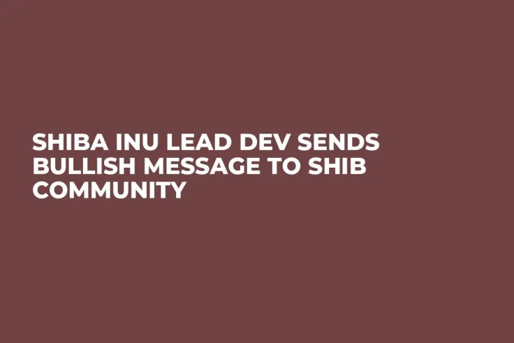 Shiba Inu Lead Dev Sends Bullish Message to SHIB Community