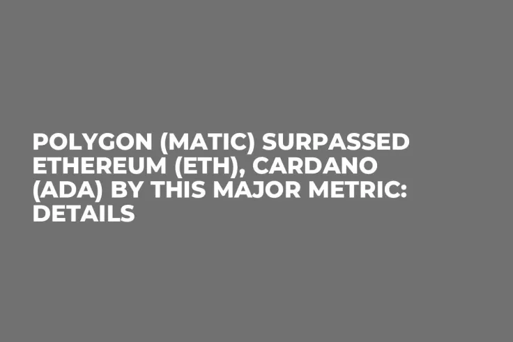 Polygon (MATIC) Surpassed Ethereum (ETH), Cardano (ADA) by This Major Metric: Details