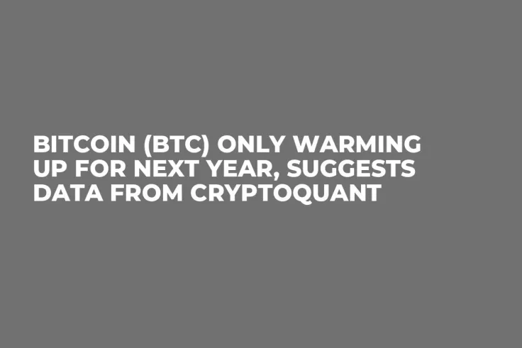 Bitcoin (BTC) Only Warming up for Next Year, Suggests Data from CryptoQuant