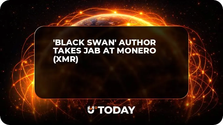 'Black Swan' Author Takes Jab at Monero (XMR)
